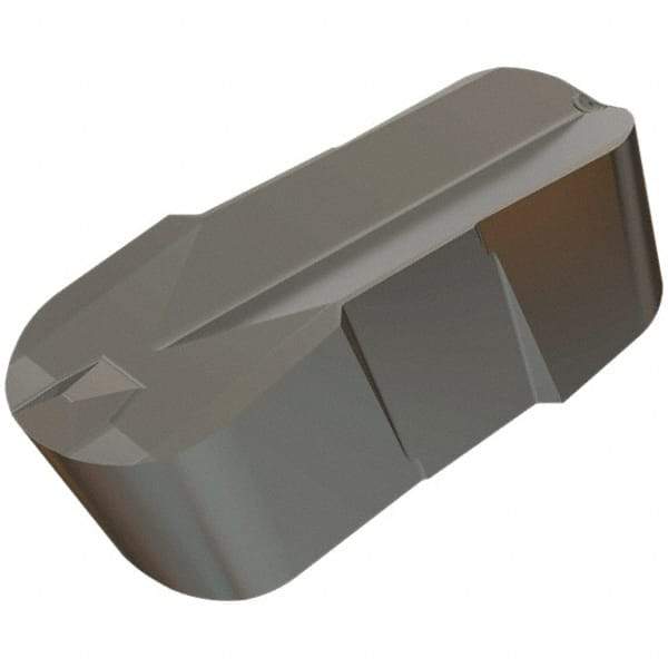 Iscar - 400200GIP E Grade IC5010, 4mm Cutting Width Carbide Grooving Insert - 2mm Max Depth of Cut, Neutral, 2mm Corner Radius, TiCN/Al2O3/TiN Finish - A1 Tooling