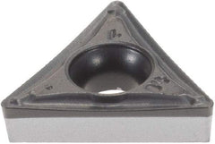 Iscar - TCMT2-1 SM Grade IC5010 Carbide Turning Insert - TiCN/Al2O3/TiN Finish, 60° Triangle, 1/4" Inscr Circle, 3/32" Thick, 1/64" Corner Radius - A1 Tooling