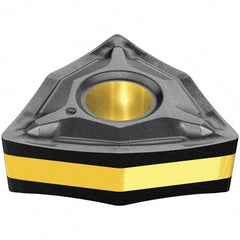 Iscar - WNMG3-1 WG Grade IC8150 Carbide Turning Insert - TiCN/Al2O3 Finish, 80° Trigon, 3/8" Inscr Circle, 5/32" Thick, 1/64" Corner Radius - A1 Tooling