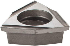 Iscar - WPEX050300 Grade IC08 Carbide Turning Insert - Uncoated, 80° Trigon, 5/16" Inscr Circle, 1/8" Thick, 0" Corner Radius - A1 Tooling