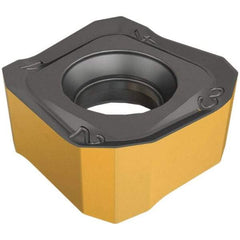 Iscar - S865 SNMU1305 Grade IC810 Carbide Milling Insert - AlTiN/TiN Finish, 0.2165" Thick, 13mm Inscribed Circle, 0.5mm Corner Radius - A1 Tooling