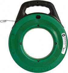 Greenlee - 240 Ft. Long x 1/8 Inch Wide, Steel Fish Tape - 400 Lb. Pulling Strength, Includes Case - A1 Tooling