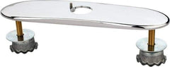 Chicago Faucets - Faucet Replacement 8" Cover Plate - Polished Chrome, Use with HyTronic IR Faucets - A1 Tooling