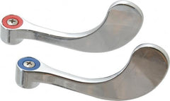 Chicago Faucets - Faucet Replacement Wristblade Handles - Chrome, Use with All Chicago Faucet Manual Faucets - A1 Tooling