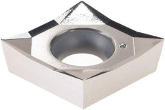 Vargus - CCGT430.5 AF Grade V12K Carbide Turning Insert - 80° Diamond, 1/2" Inscr Circle, 3/16" Thick, 0.0079" Corner Radius - A1 Tooling