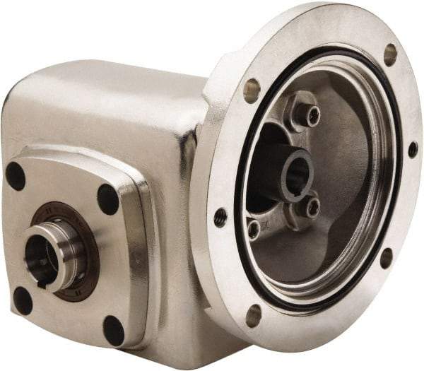 Boston Gear - 2.62 Centerline Distance, 20:1, 88 RPM Output, 2.34 Input Horsepower, 1,483 Lbs. Max Torque, Speed Reducer - Part No. SSHF72620KB7HSP23, 1-7/16" Shaft Diam, Hollow Shaft, 7/8" Bore, 5.56" High, 140TC NEMA - A1 Tooling