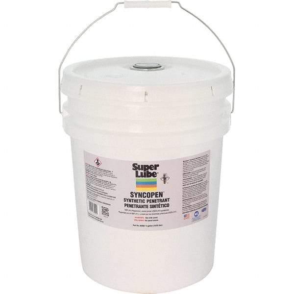 Synco Chemical - 5 Gal Pail Synthetic Penetrant - Translucent Brown, -10°F to 180°F, Food Grade - A1 Tooling