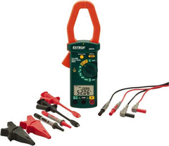 Extech - 4 Piece, Clamp Meter Test Kit - 600 Volt Max, LCD Display - A1 Tooling