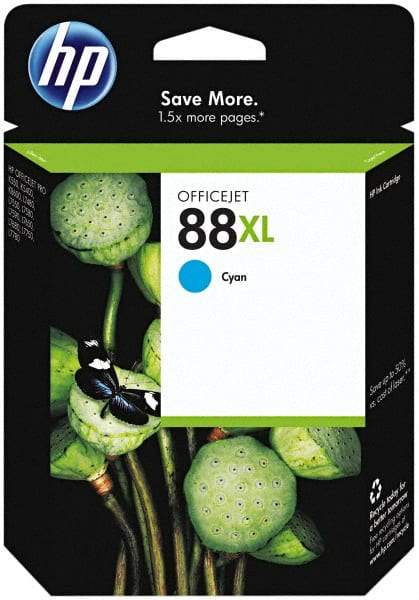 Hewlett-Packard - Cyan Ink Cartridge - Use with HP Officejet Pro K550 - A1 Tooling