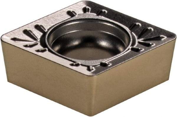 Walter - CCMT32.52 PM5 Grade WSM30 Carbide Turning Insert - TiAlN/Al2O3/ZrCN Finish, 80° Diamond, 3/8" Inscr Circle, 5/32" Thick, 1/32" Corner Radius - A1 Tooling