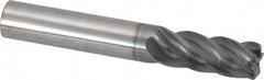 Niagara Cutter - 3/8", 5 Flute, Single End, Solid Carbide, 0.045" Corner Radius End Mill - 2-1/2" OAL, 40° Helix, Right Hand Flute, 7/8" LOC, Right Hand Cut - A1 Tooling