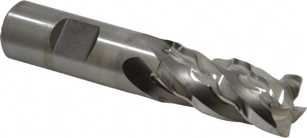 Niagara Cutter - 1-1/4" Diam 4 Flute Cobalt 0.04" Chamfer Width Corner Chamfer End Mill - A1 Tooling