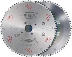 Freud - 450mm Diam, 60mm Arbor Hole Diam, 72 Tooth Wet & Dry Cut Saw Blade - Carbide-Tipped, Standard Round Arbor - A1 Tooling