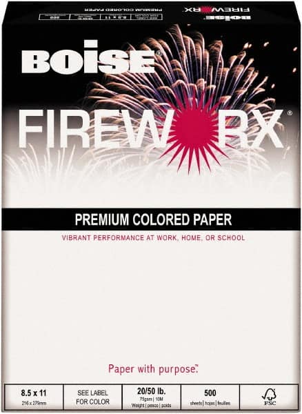 Boise - Colored Copy Paper - Use with Laser Printers, Copiers, Plain Paper Fax Machines - A1 Tooling