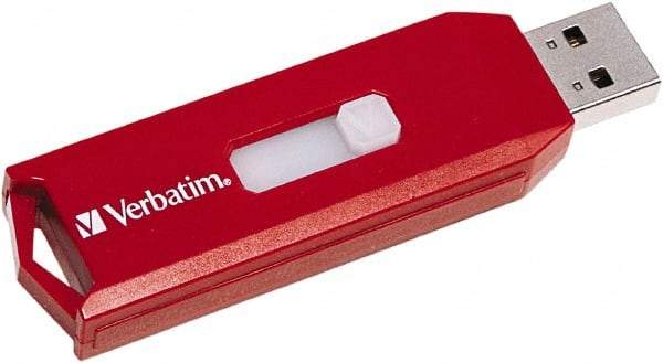 Verbatim - 16GB Red Flash Drive - Use with Windows Vista, 7 - A1 Tooling