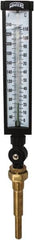 Winters - 30 to 240°F, Industrial Thermometer with Standard Thermowell - 5 Inch Immersion Length, 6 Inch Stem Length, 20 Inch Long, 3/4 Inch Thread - A1 Tooling