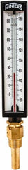 Winters - 20 to 180°F, Industrial Thermometer with Standard Thermowell - 2 Inch Immersion Length, 1.825 Inch Stem Length, 10 Inch Long, 1/2 Inch Thread - A1 Tooling