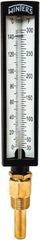 Winters - 30 to 300°F, Industrial Thermometer with Standard Thermowell - 2 Inch Immersion Length, 1.825 Inch Stem Length, 10 Inch Long, 1/2 Inch Thread - A1 Tooling