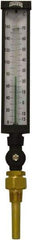 Winters - -15 to 160°F, Industrial Thermometer with Standard Thermowell - 3 Inch Immersion Length, 3-1/2 Inch Stem Length, 17 Inch Long, 3/4 Inch Thread - A1 Tooling