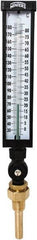 Winters - 30 to 180°F, Industrial Thermometer with Standard Thermowell - 3 Inch Immersion Length, 3-1/2 Inch Stem Length, 17 Inch Long, 3/4 Inch Thread - A1 Tooling