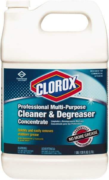 Clorox - 1 Gal Bottle Cleaner/Degreaser - Liquid, Citrus - A1 Tooling