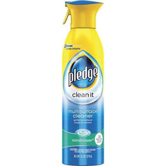 Pledge - 9.7 oz Aerosol All-Purpose Cleaner - Aerosol, Rainshower - A1 Tooling