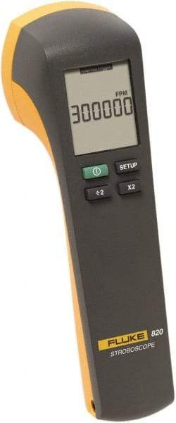 Fluke - 7-1/2 Inch Long x 2-1/4 Inch Wide, Stroboscope - 2.4 Inch Meter Thickness, 30 to 300,000 Flash per Minute - A1 Tooling