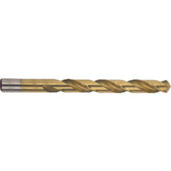 #12; Jobber Length; High Speed Steel; TiN; Made In U.S.A. Series/List #1330G - A1 Tooling