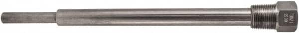 Winters - 13 Inch Overall Length, 3/4 Inch Thread, 304 Stainless Steel Thermowell - 10-1/2 Inch Insertion Length - A1 Tooling