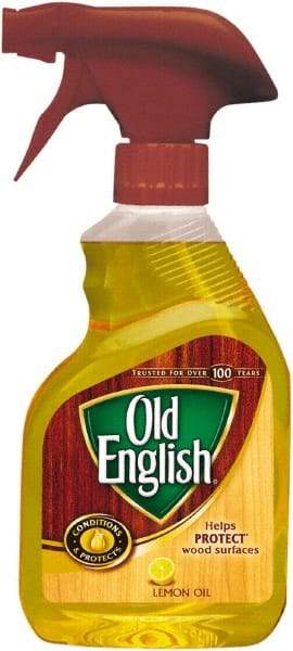 Old English - 12 Fluid Ounce Liquid Furniture Polish - Lemon Scent, Spray Bottle - A1 Tooling