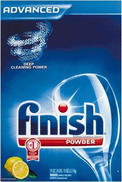 Finish - 75 oz Box Automatic Dishwashing Powder - Lemon Scented - A1 Tooling