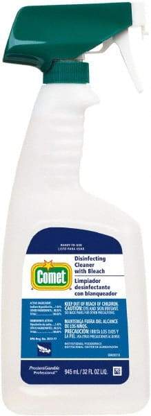 Comet USA LLC - 32 oz Spray Bottle Liquid Bathroom Cleaner - Fresh Scent, Disinfectant, General Purpose Cleaner - A1 Tooling