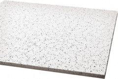 Armstrong World - 24" Long x 24" Wide, Wet-Formed Mineral Fiber Acoustic Ceiling Tile - ASTM E1264 Specification, White - A1 Tooling