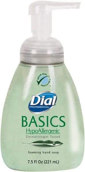 Dial - 7.5 oz Pump Bottle Foam Soap - Light Green, Fresh Fragrance Scent - A1 Tooling