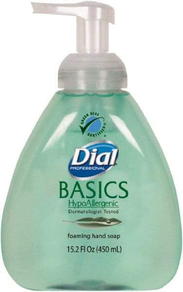 Dial - 15.2 oz Pump Bottle Foam Soap - Light Green, Fresh Fragrance Scent - A1 Tooling