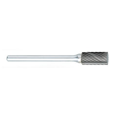 ‎SN-51 -1/4 × 1/4 LOC × 1/8 Shank × 1-1/2 OAL Inverted Taper Carbide Medium Right Hand Spiral Burr - A1 Tooling