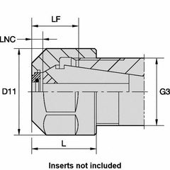 Kennametal - Nut for Indexable Tools - - Exact Industrial Supply