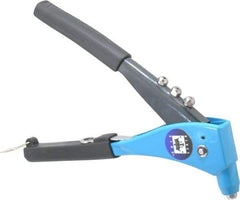 RivetKing - Right Angle Head Hand Riveter - 1/8 to 3/16" Rivet Capacity, 10-1/2" OAL - A1 Tooling