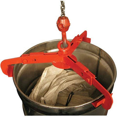 Wesco Industrial Products - 1,000 Lb Load Capacity, 30 & 55 Gal Drum Lifter - 29-1/2" Wide x 5-1/2" High, Steel Wheels - A1 Tooling