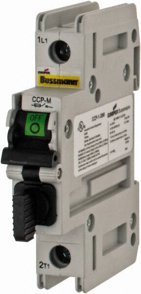 Cooper Bussmann - 1 Phase, 240VAC, 1 Pole, Open Fused Cam & Disconnect Switch - 1 Wire - A1 Tooling