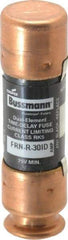 Cooper Bussmann - 125 VDC, 250 VAC, 30 Amp, Time Delay General Purpose Fuse - Fuse Holder Mount, 50.8mm OAL, 20 at DC, 200 (RMS) kA Rating, 14.3mm Diam - A1 Tooling