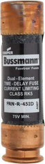 Cooper Bussmann - 125 VDC, 250 VAC, 45 Amp, Time Delay General Purpose Fuse - Fuse Holder Mount, 76.2mm OAL, 20 at DC, 200 (RMS) kA Rating, 20.6mm Diam - A1 Tooling