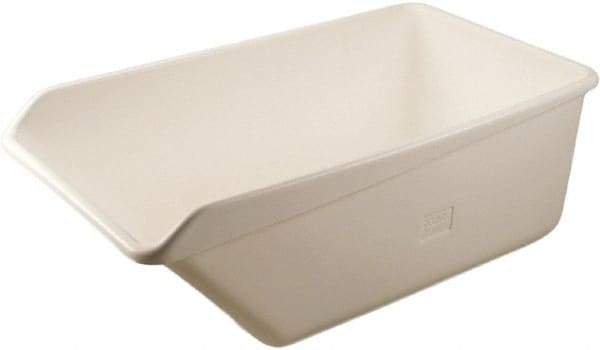 Remco - 800 Lb Load Capacity White Polyethylene Tote Container - Nesting, 32" Long x 54.6" Wide x 21.7" High - A1 Tooling