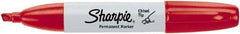 Sharpie - Red Permanent Marker - Chisel Medium Tip, AP Nontoxic Ink - A1 Tooling