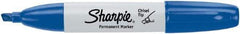 Sharpie - Blue Permanent Marker - Chisel Medium Tip, AP Nontoxic Ink - A1 Tooling