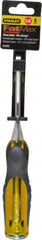 Stanley - 9" OAL x 1/4" Blade Width Wood Chisel - 1/4" Tip, Acetate & Rubber Grip Handle - A1 Tooling