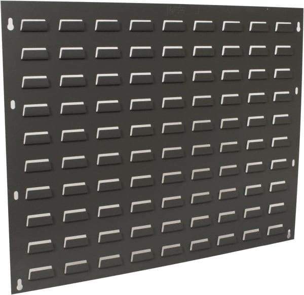 Quantum Storage - 27" Wide x 21" High, Gray Louvered Bin Panel - Use with Quantum Storage Systems - ALL QUS Bins - A1 Tooling