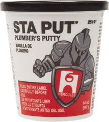 Hercules - Putty Type: Plumber's Putty Container Size: 14 oz. - A1 Tooling