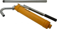 PRO-LUBE - Oil Lubrication 0.10 Strokes/oz Flow Steel Lever Hand Pump - For 15 to 55 Gal Container - A1 Tooling