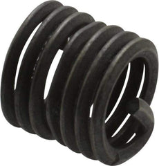 Recoil - 100 Inserts, 5/16-18 Metric Coarse, 1-1/2D, Stainless Steel Screw Locking Insert - 6-5/8 Free Coils, 15/32 Inch Overall Length, 0.38 to 0.4 Inch Outside Diameter, with Tang, Dry Film Lubricant - Exact Industrial Supply